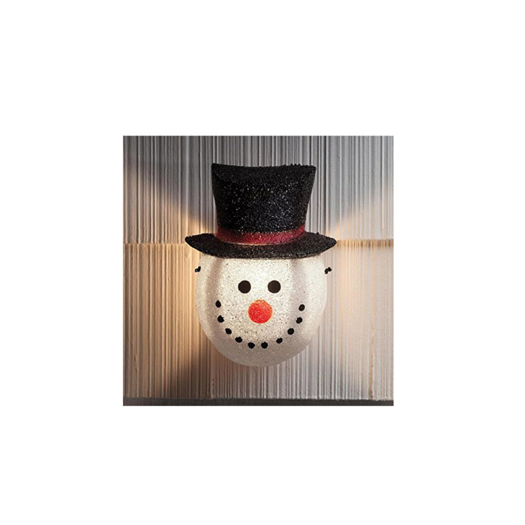 The Holiday Aisle® Snowman Holiday Porch Light Cover & Reviews Wayfair